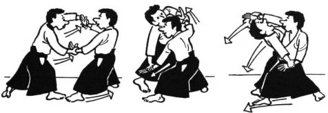 Ilustración de tenchi nage